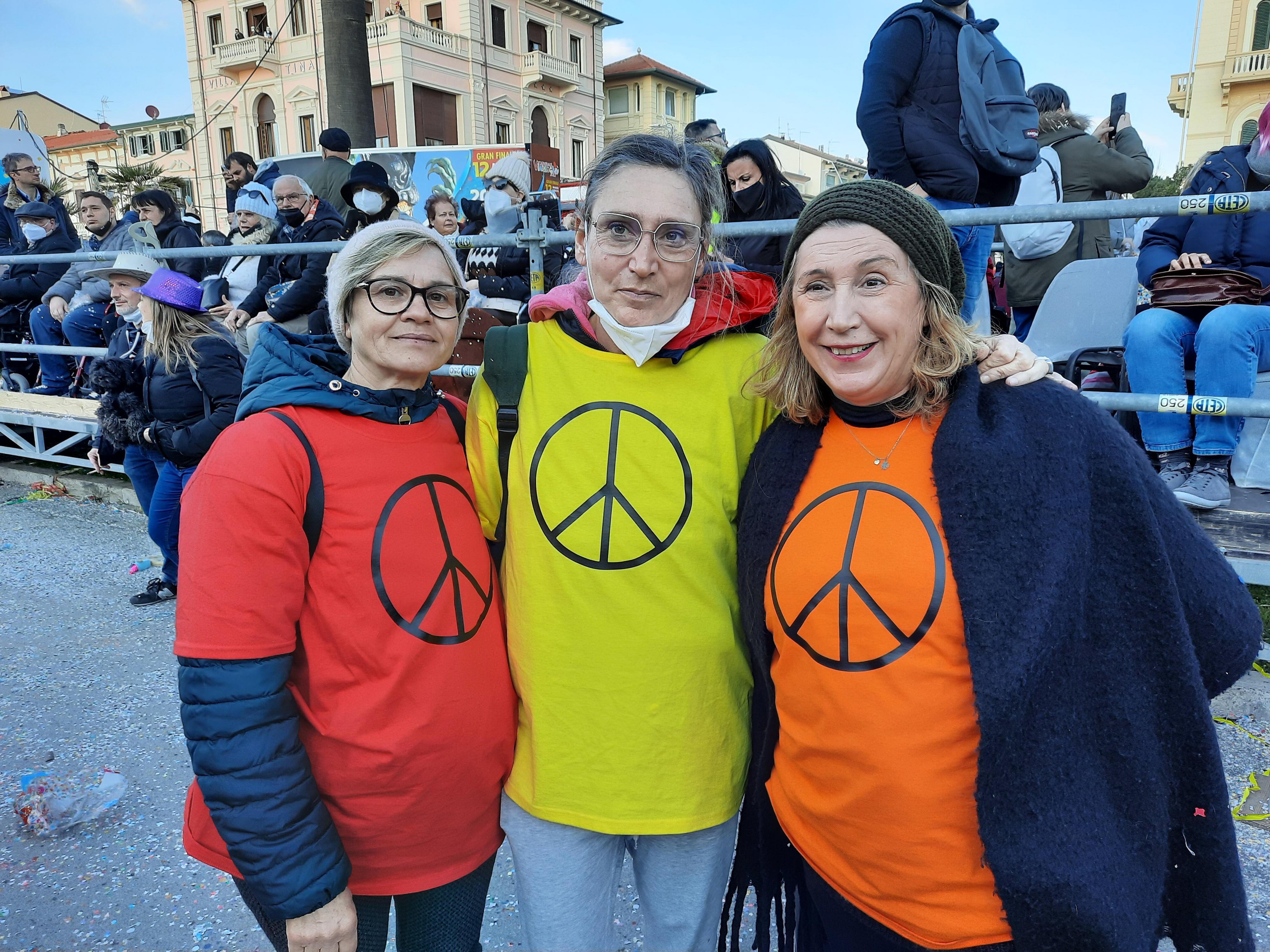 Da sinistra Adriana Boleu, Rossella Manfredi e Annita Trevisani