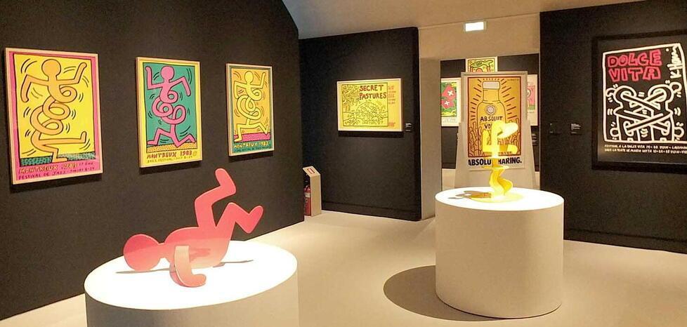 Una sala della mostra a Palazzo Blu