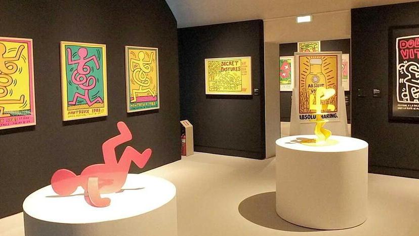 Una sala della mostra a Palazzo Blu