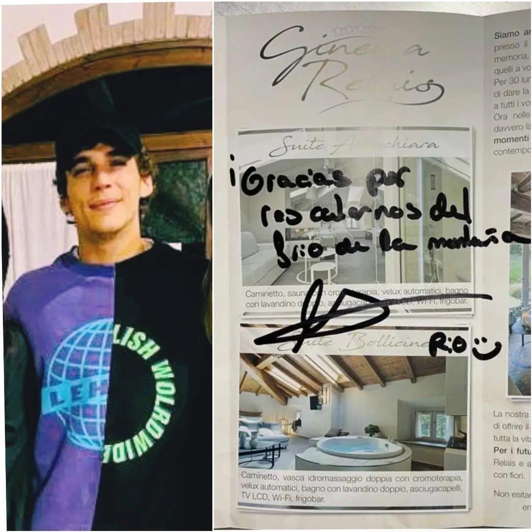 “Rio” l'attore de La casa di carta è stato ospite a Zocca «Amante della cucina» 