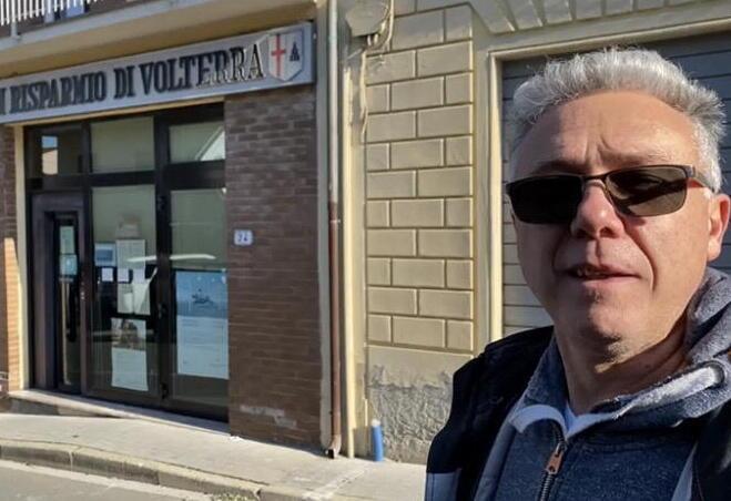 la Crv di Santo Pietro, in primo piano un testimone