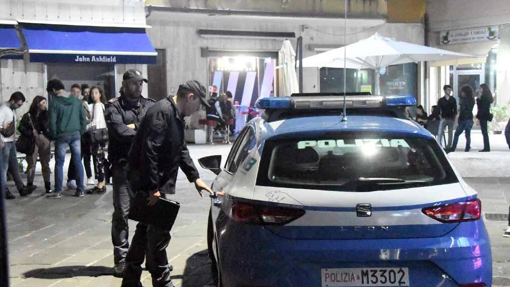 Malamovida nel centro di Pistoia: 12 daspo urbani