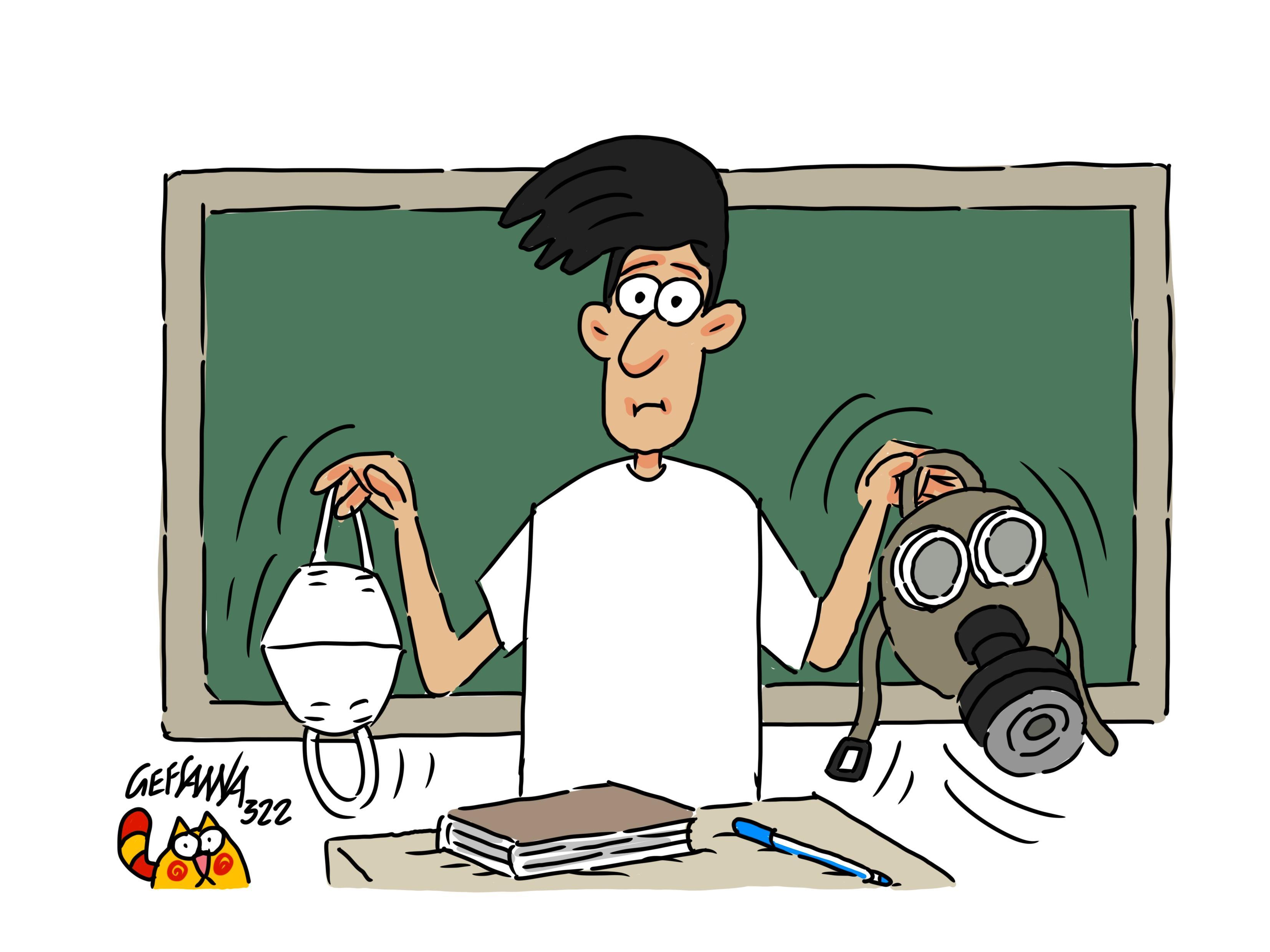 La vignetta di Gef: l'orrore della guerra spiegato ai ragazzi