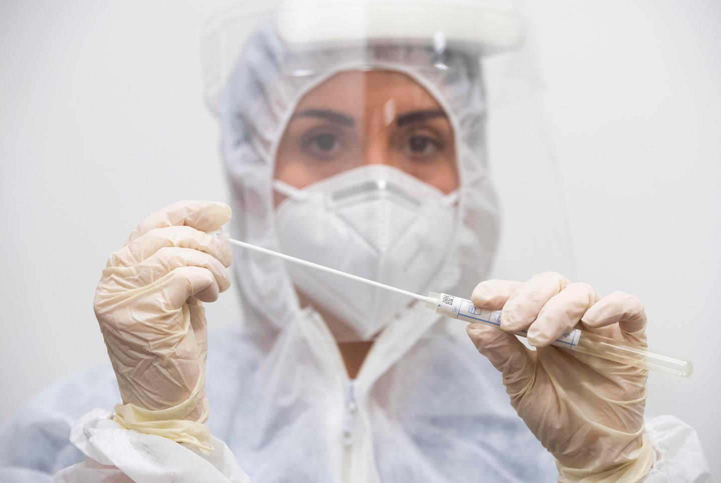 Il numero di positivi ancora in crescita 