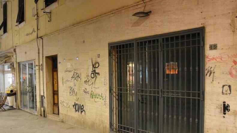 Un fondo chiuso in via San Martino