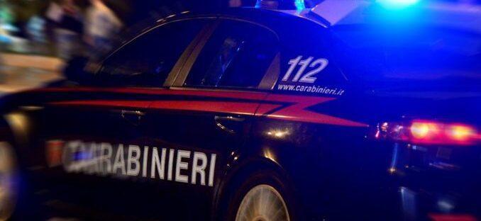 Una pattuglia dei carabinieri