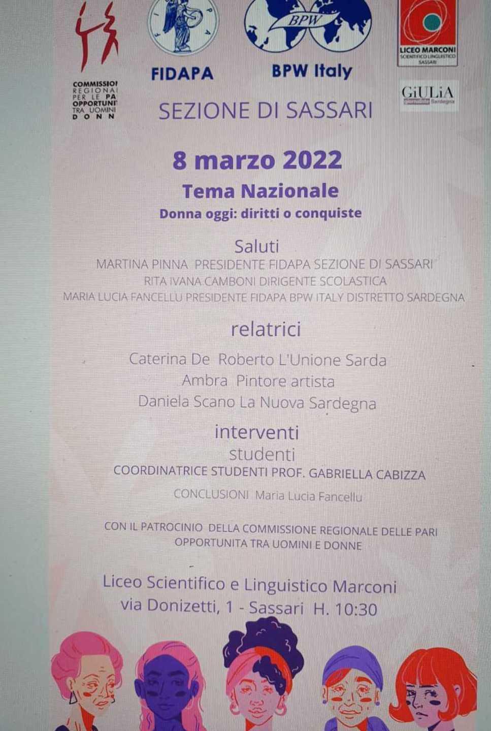 Il ruolo della donna “tra diritti e conquiste”