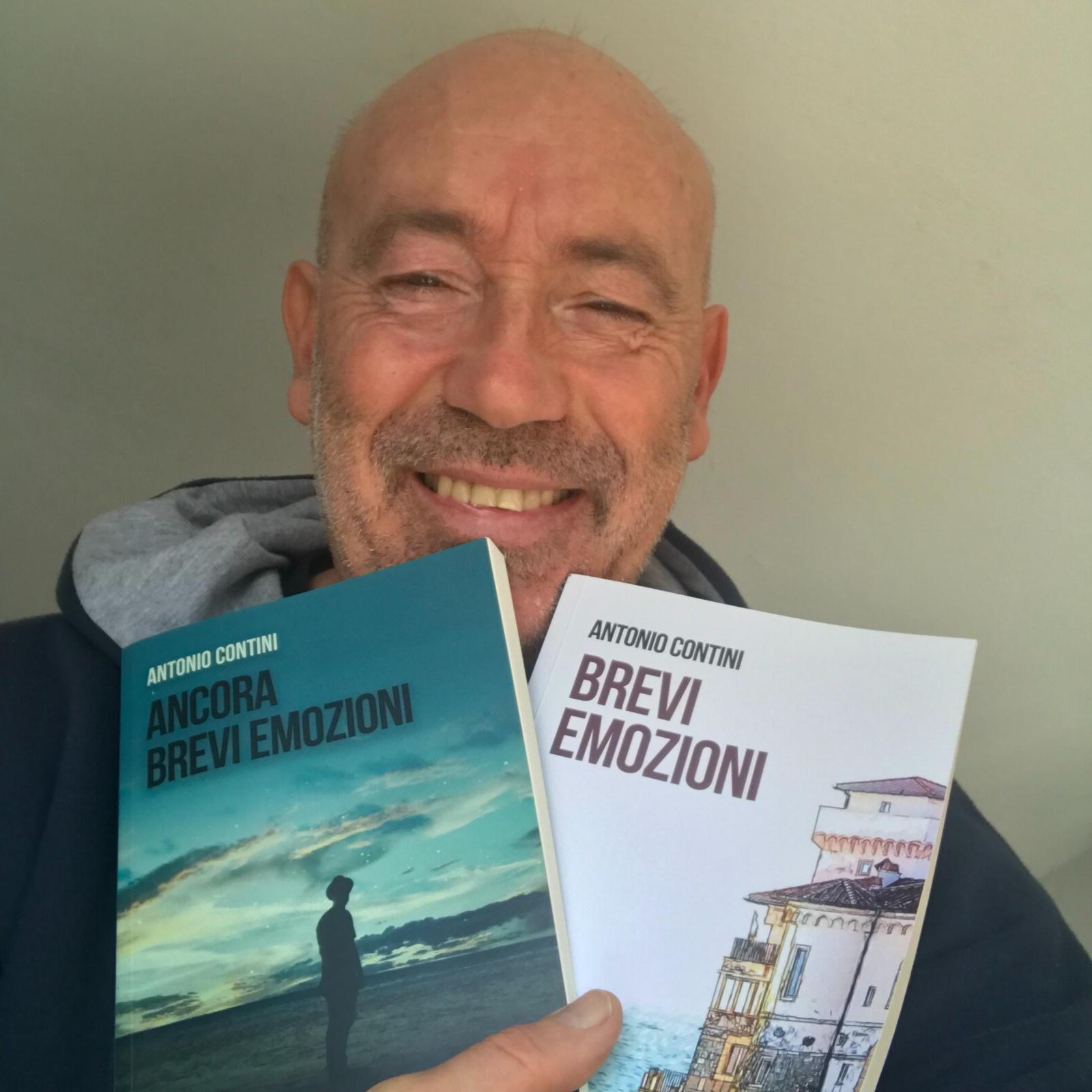 Le "Brevi emozioni" di Antonio Contini: "Ho cominciato a pubblicare i miei libri grazie a mio figlio"
