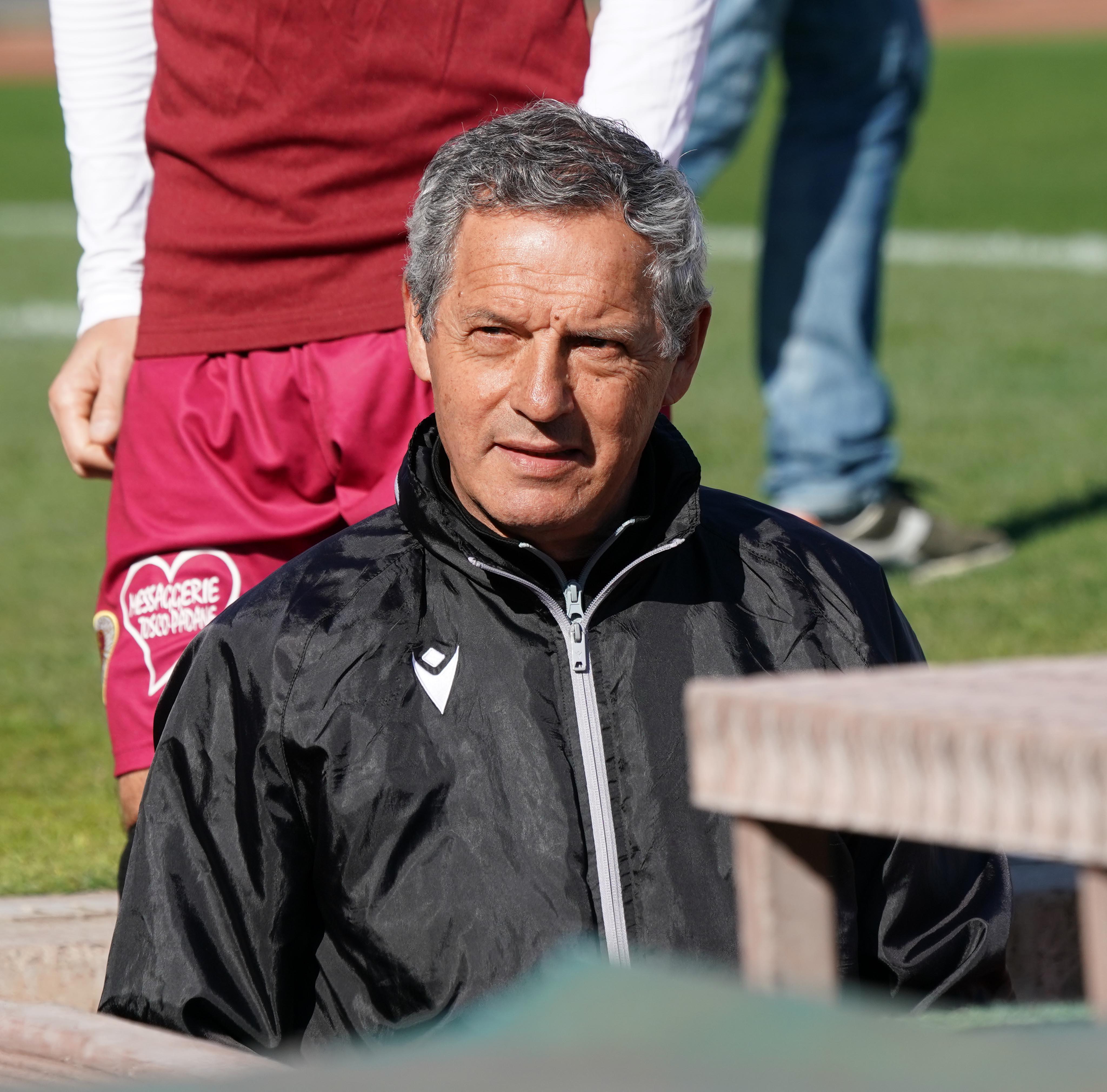 Francesco Buglio: nella serata di sabato 5 marzo si è dimesso dalla carica di allenatore del Livorno (Foto Masini/Silvi)