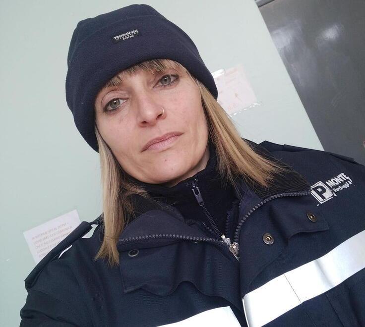 Francesca Sodano, ausiliaria delle soste da 17 anni