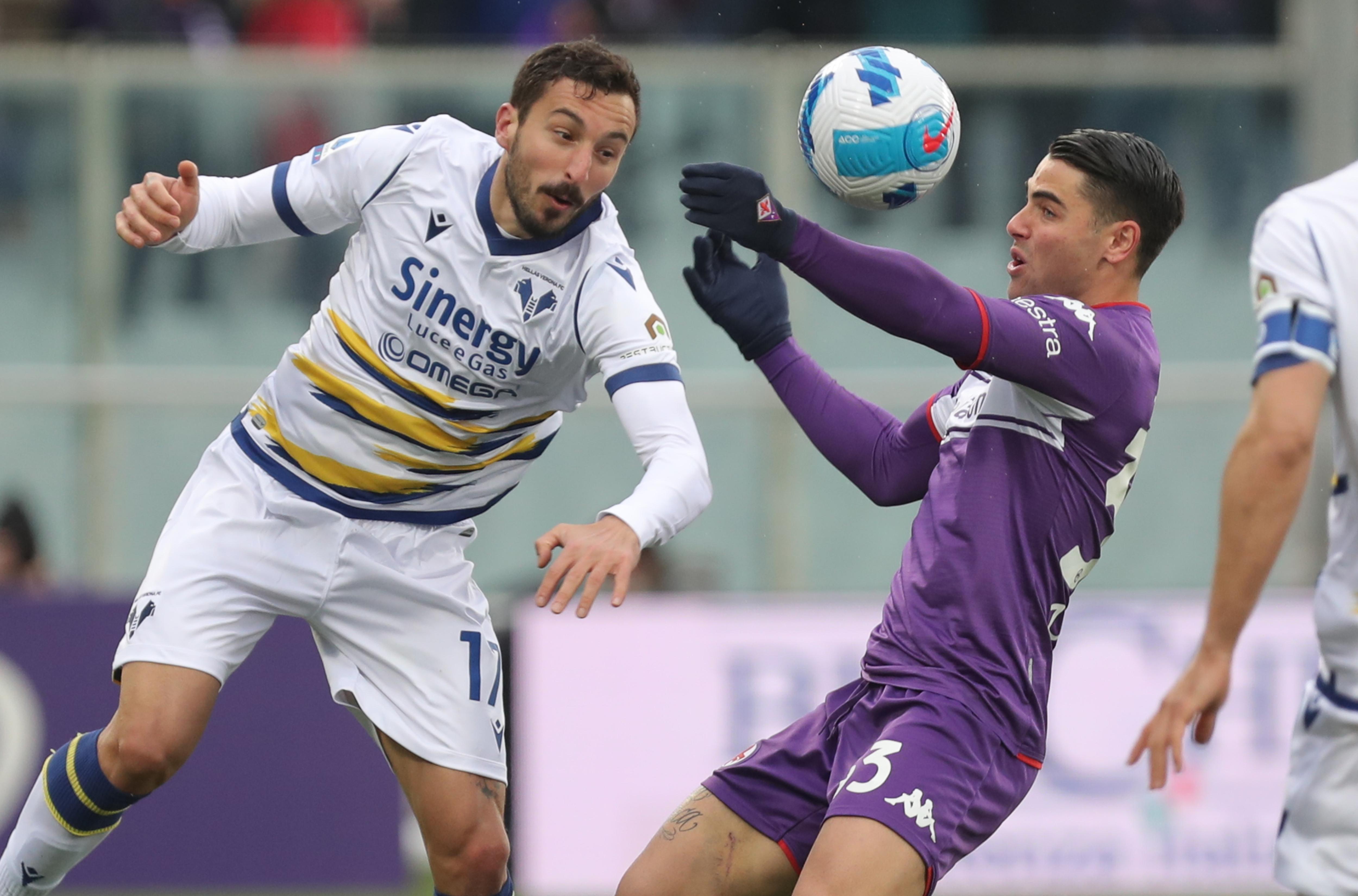 Al Franchi Fiorentina e Verona fanno 1-1 (Foto Michele Nucci/LaPresse)