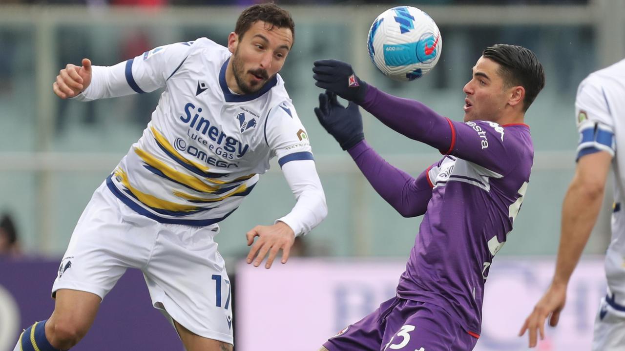 Al Franchi Fiorentina e Verona fanno 1-1 (Foto Michele Nucci/LaPresse)