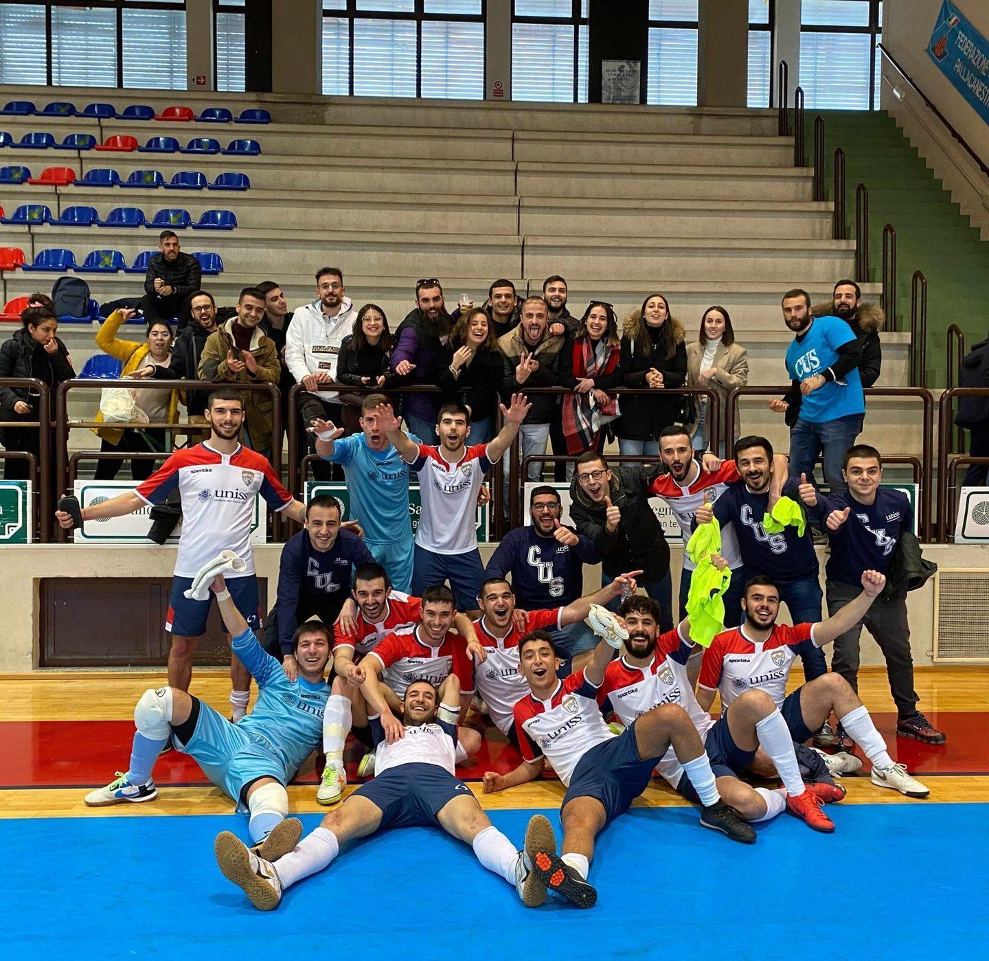 Futsal: il Cus Sassari supera il turno 