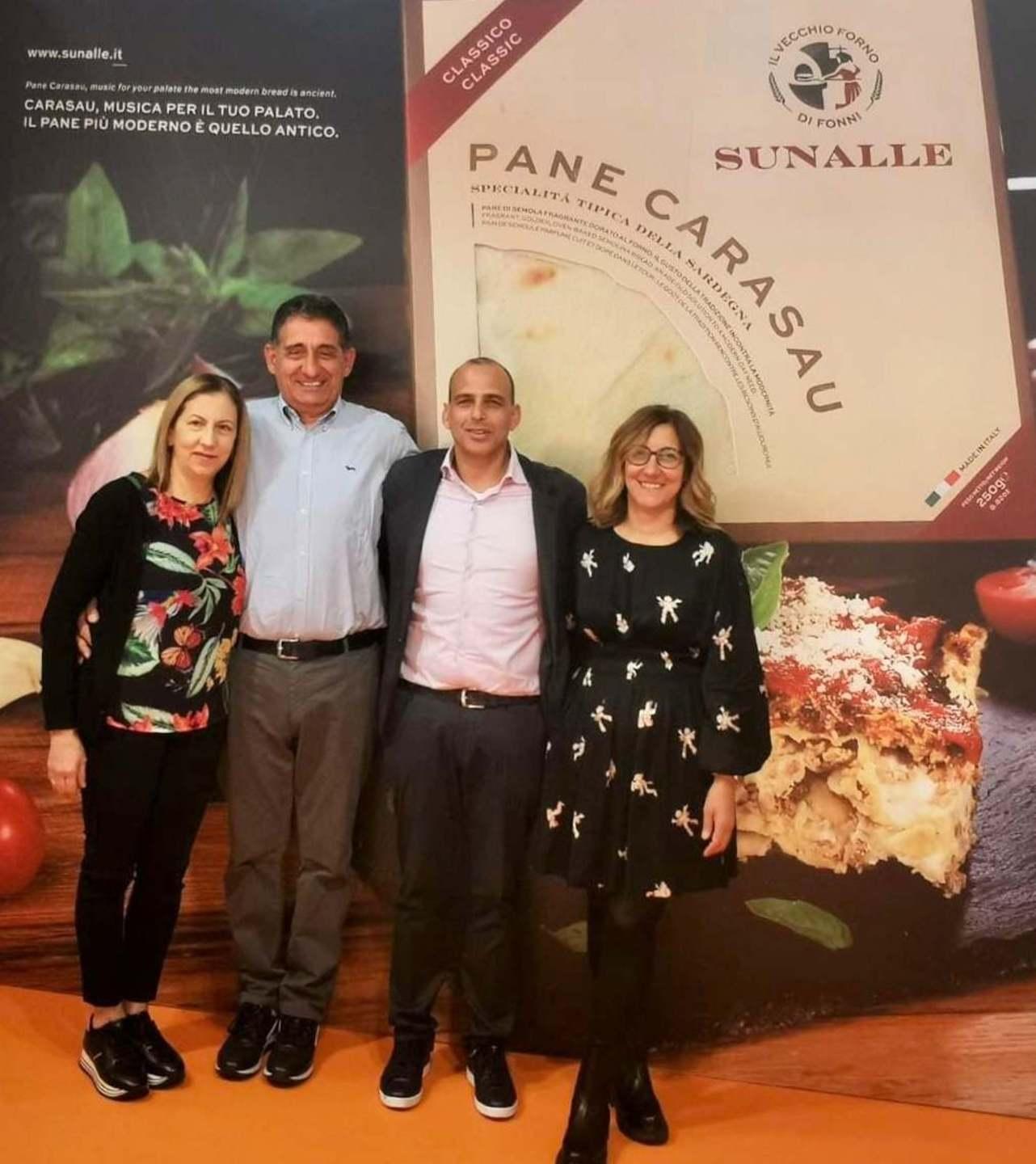 I titolari dell'azienda Sunalle