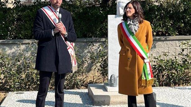 L’inaugurazione in ritardo di un mese del Giardino della Memoria