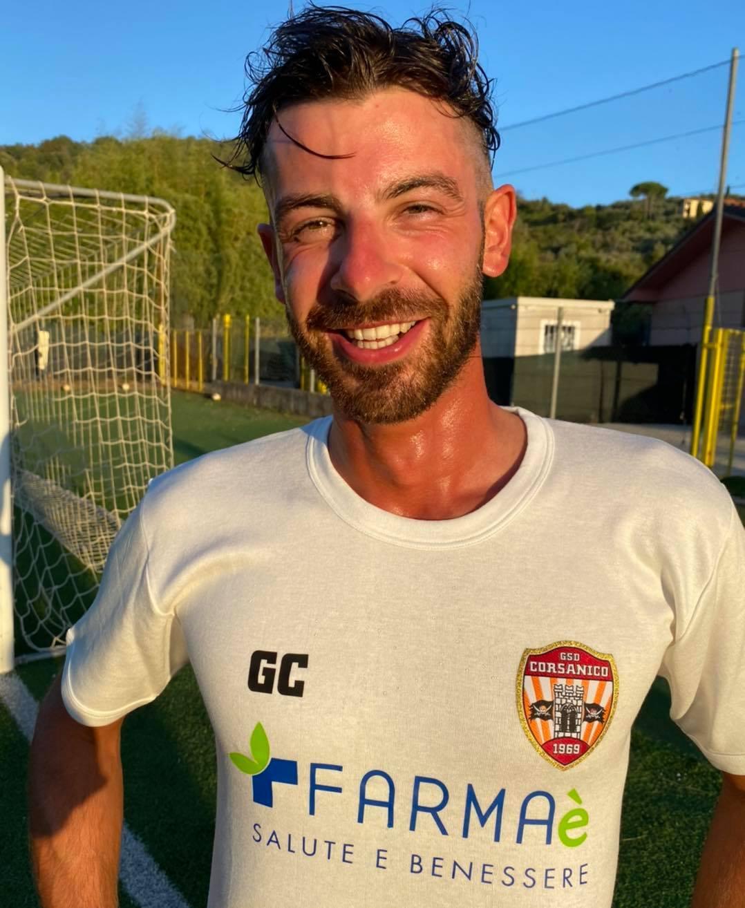 Ceciarini e l’euro-gol che ha deciso il derby: «Un tiro fortunato per tutto il Corsanico» 