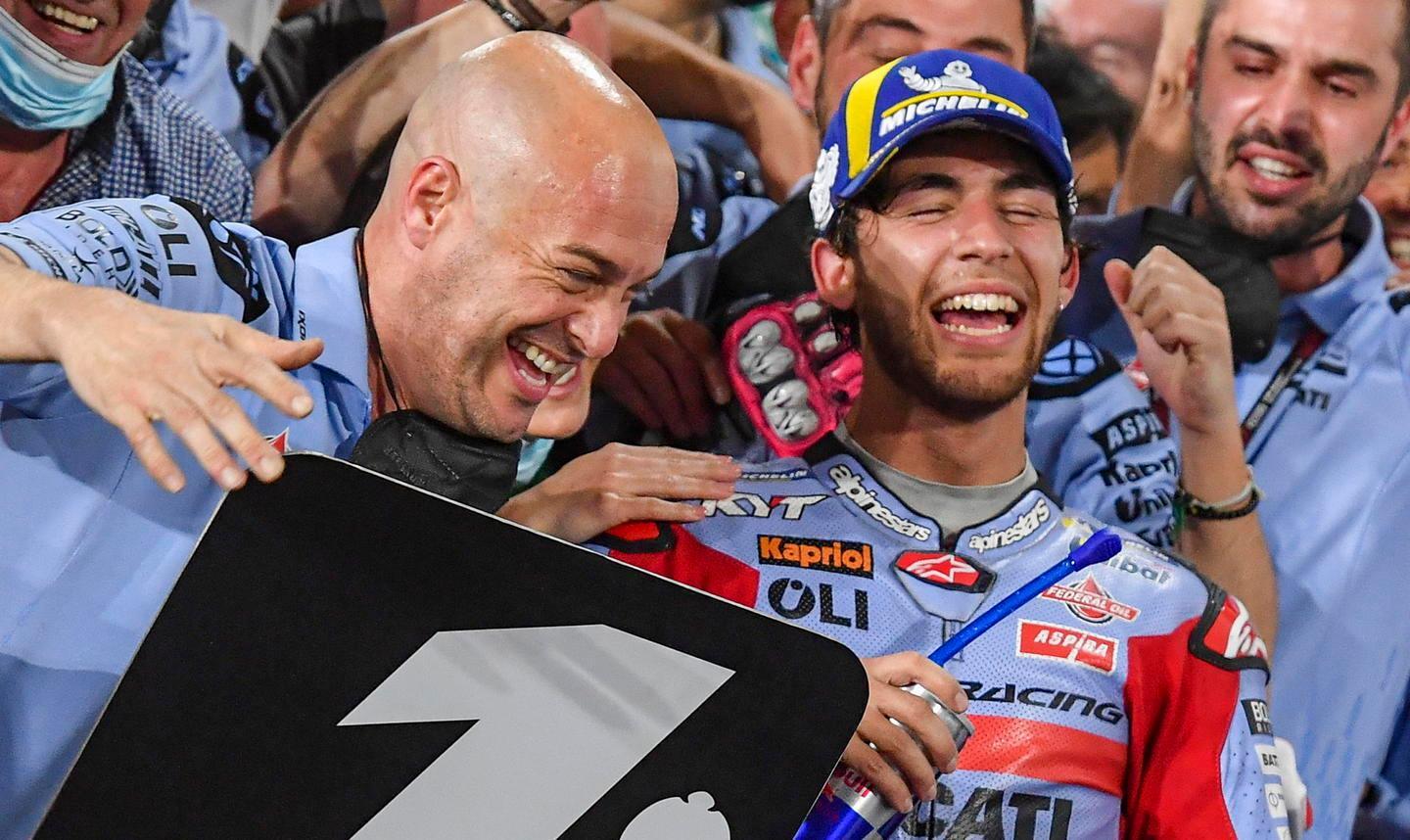 Al MotoGp del Qatar tra le stelle italiane brilla Enea Bastianini