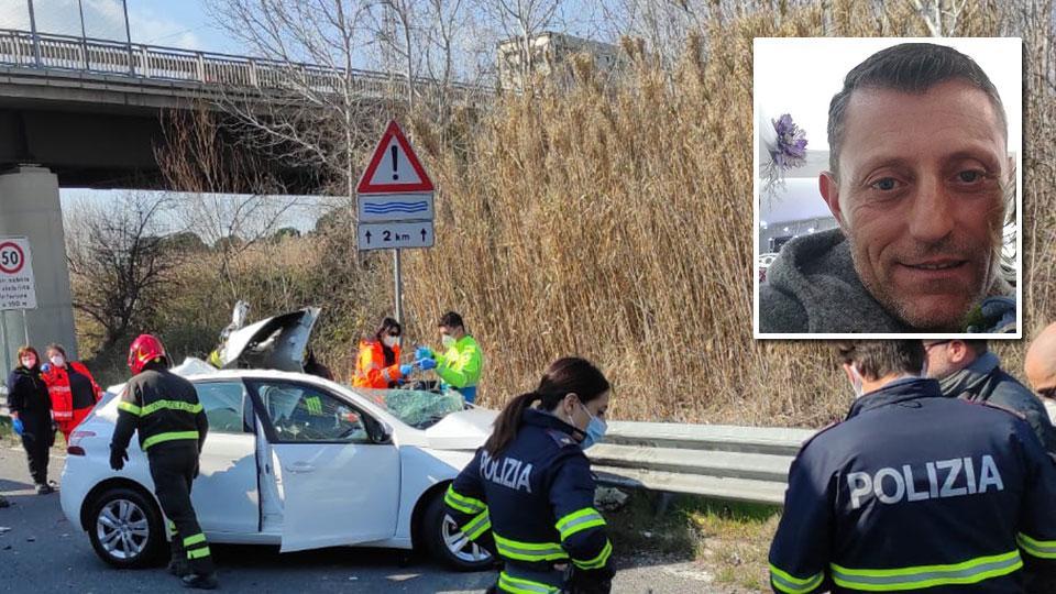 Cavaliere muore a 48 anni nello schianto in Fi-Pi-Li. La dinamica: fatale un sorpasso 