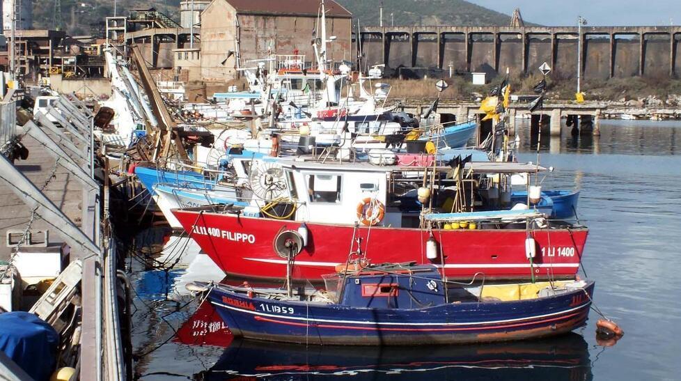 Cinque pescherecci a strascico a banchina già scarseggiano le acciughe e la paranza 