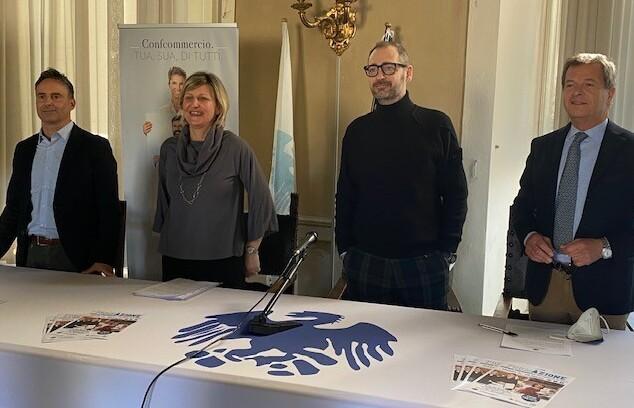 Da sinistra: Andrea Giammattei, Laura Bechelli, Samuele Cosentino, Rodolfo Pasquini