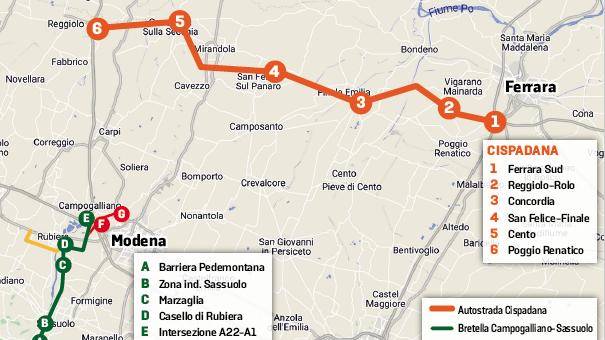 Bonaccini-Zaia, patto per le grandi opere: «Entro due anni A22, Bretella e Cispadana»