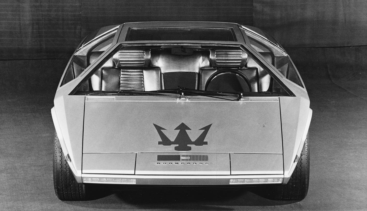 Modena, l'anniversario: Maserati Boomerang compie 50 anni