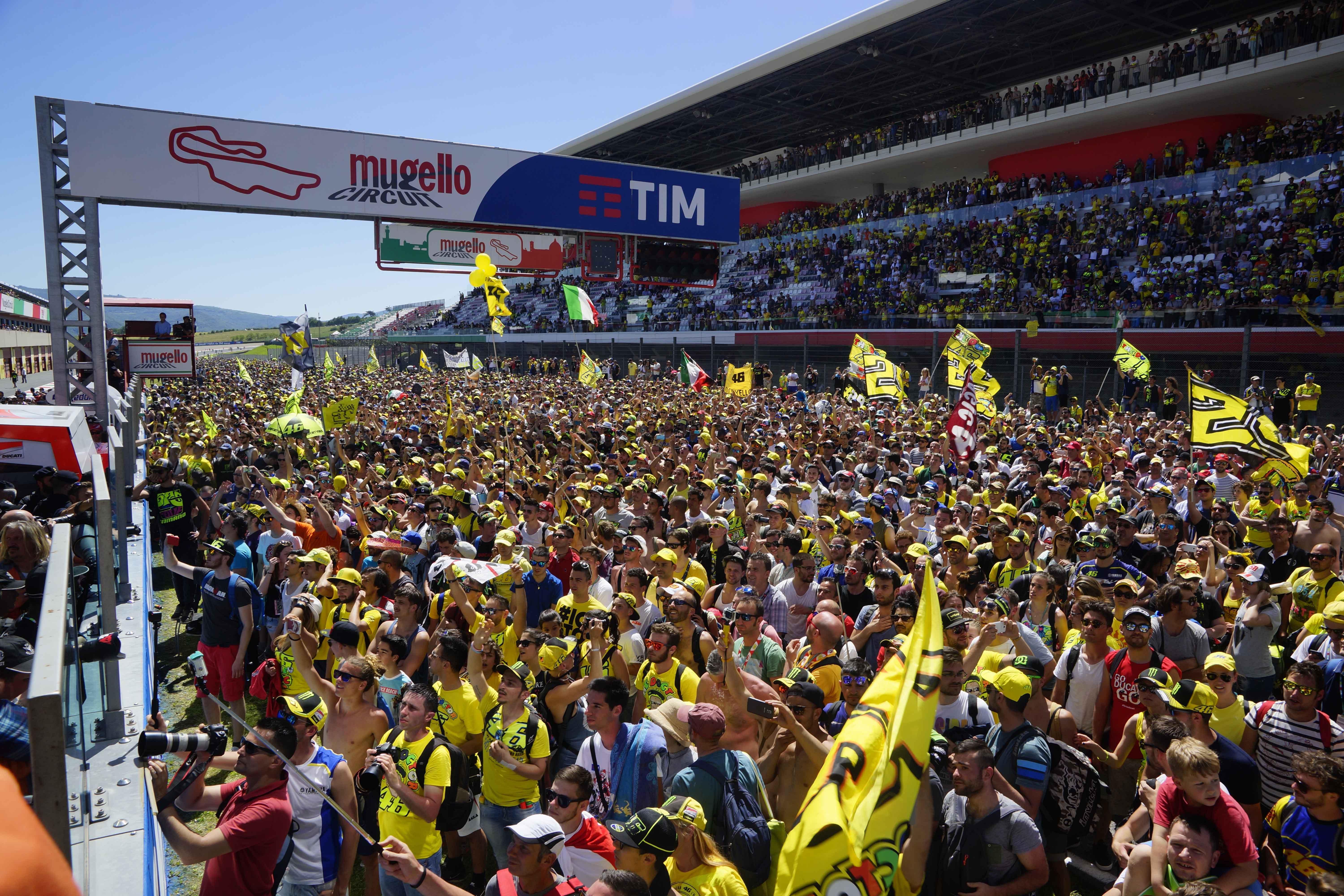 Torna il pubblico al Gren premio del Mugello