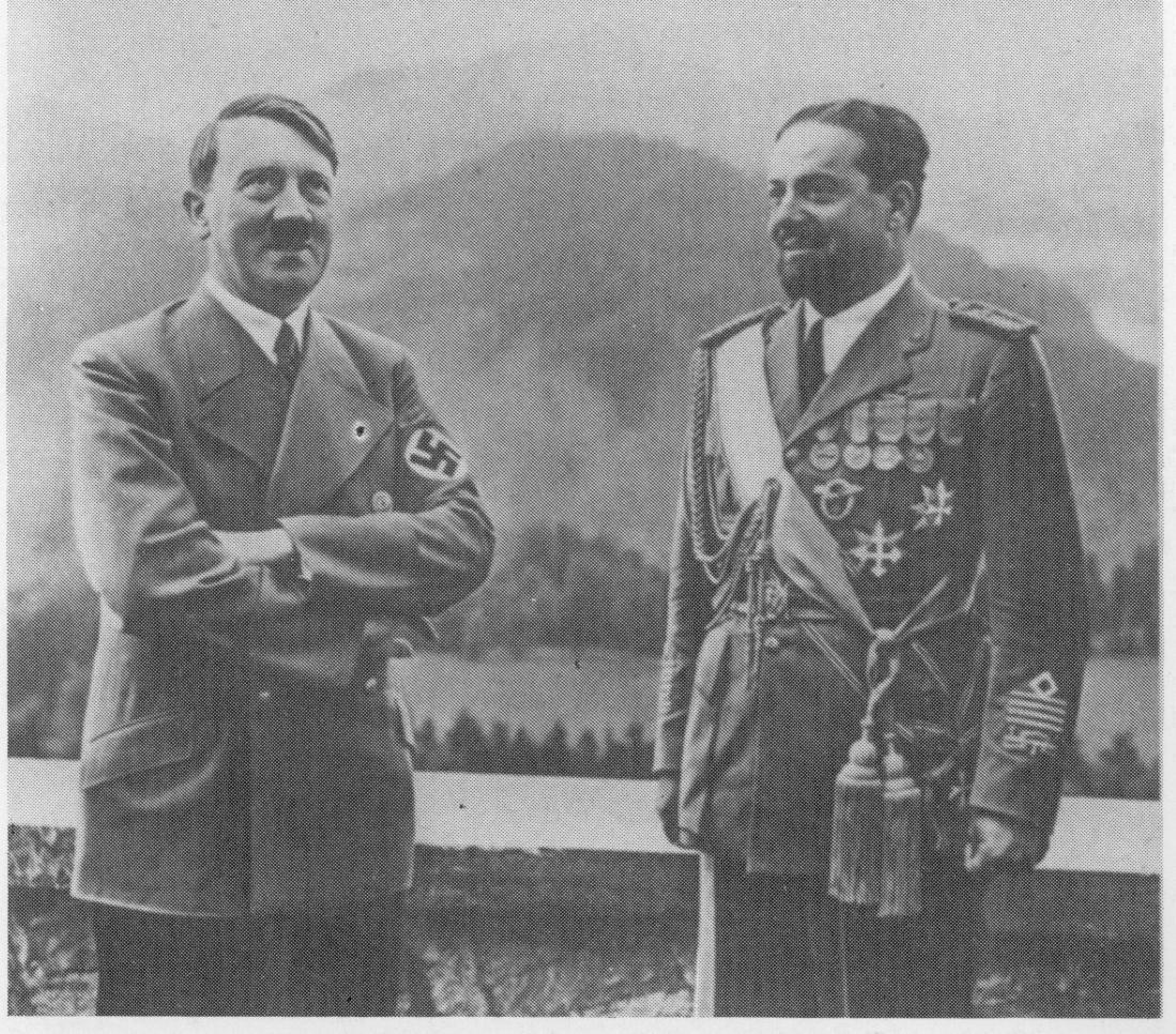 Italo Balbo con Adolf Hitler