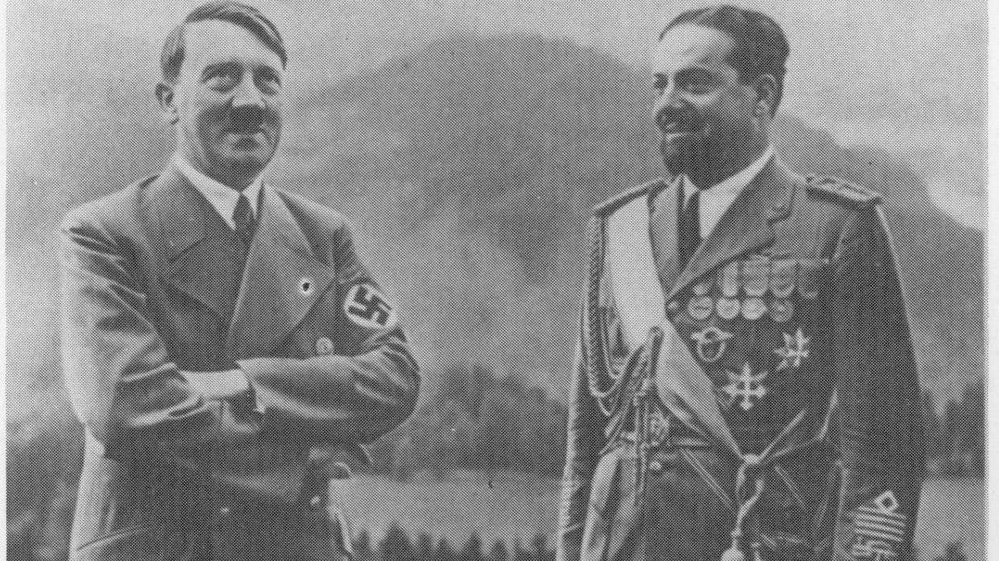 Italo Balbo con Adolf Hitler