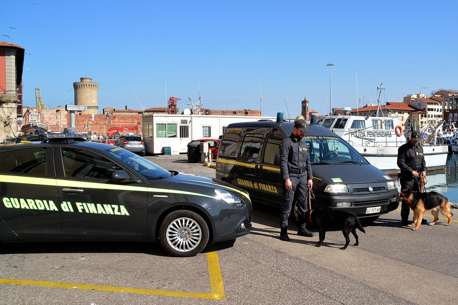 I cani antidroga della finanza