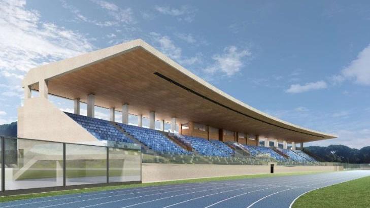 Il progetto della nuova tribuna coperta e della pista di atletica dello stadio dei Pini