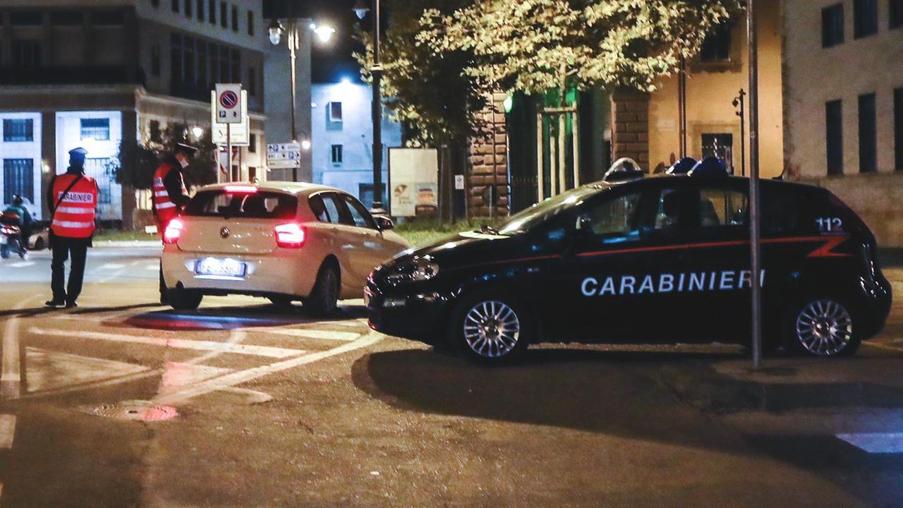 Una pattuglia dei carabinieri della Compagnia di Livorno (foto d'archivio)