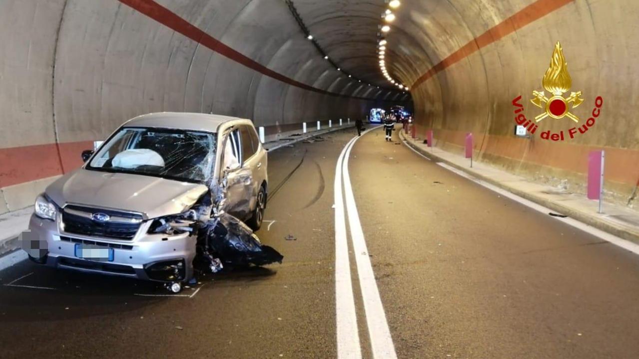 Villaputzu, incidente in galleria: due feriti