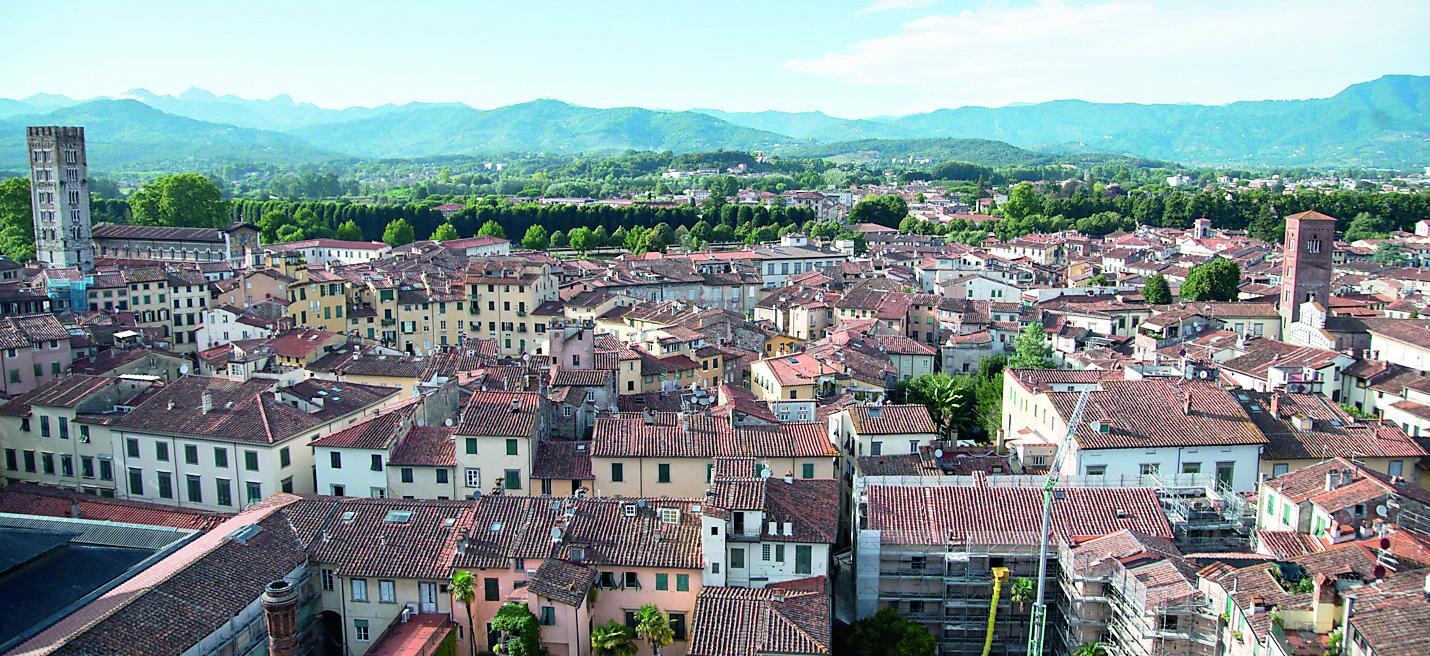 La casa di lusso a Lucca è il pallino delle rockstar 