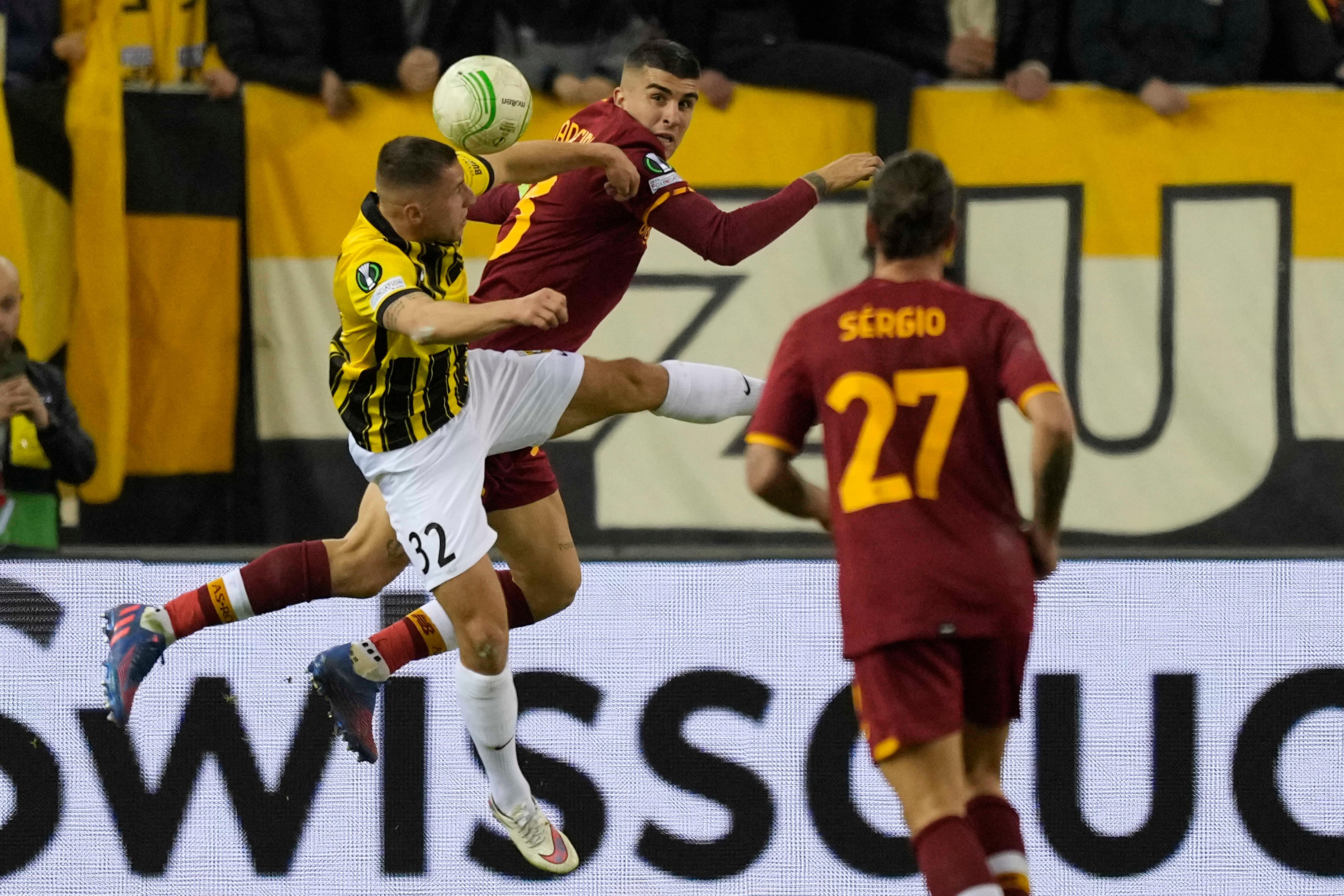 La Roma ha vinto in Olanda in Conference league: decisiva la rete di Sergio Oliveira
