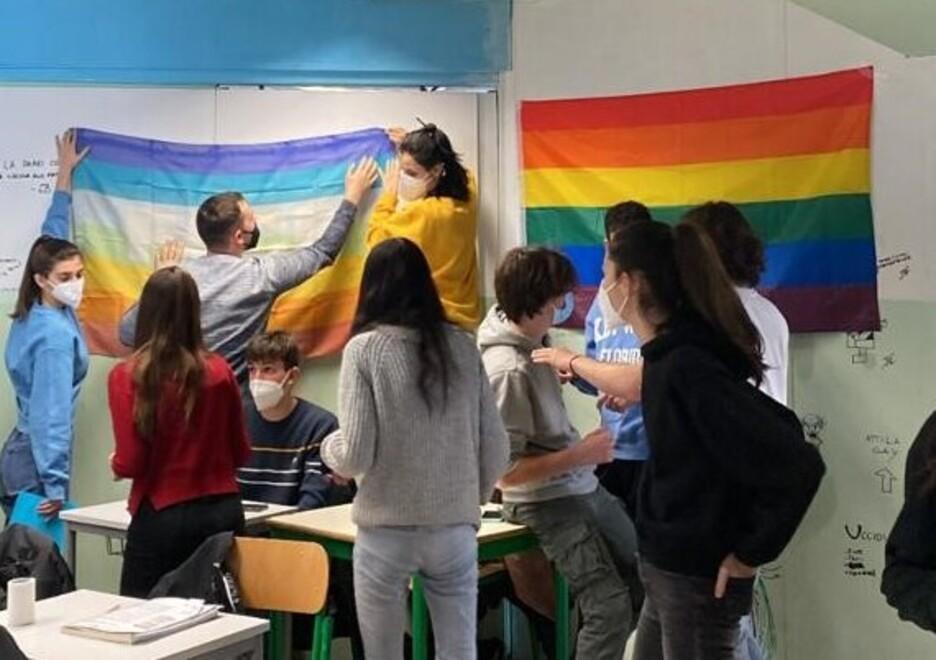 L’abbraccio virtuale degli studenti pisani alla professoressa e alle allieve ucraine 