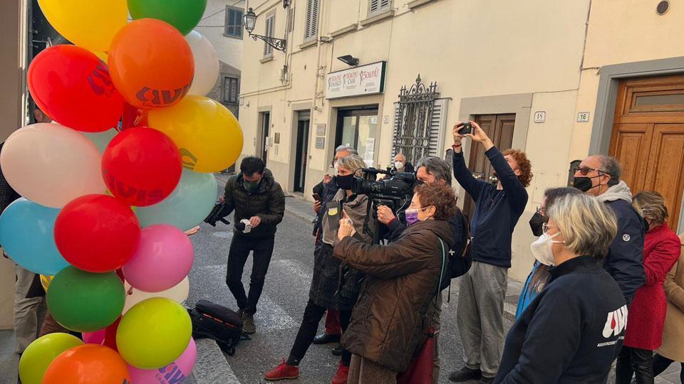 L’inaugurazione di uno sportello nato dalla collaborazione tra Avis e Anci Toscana