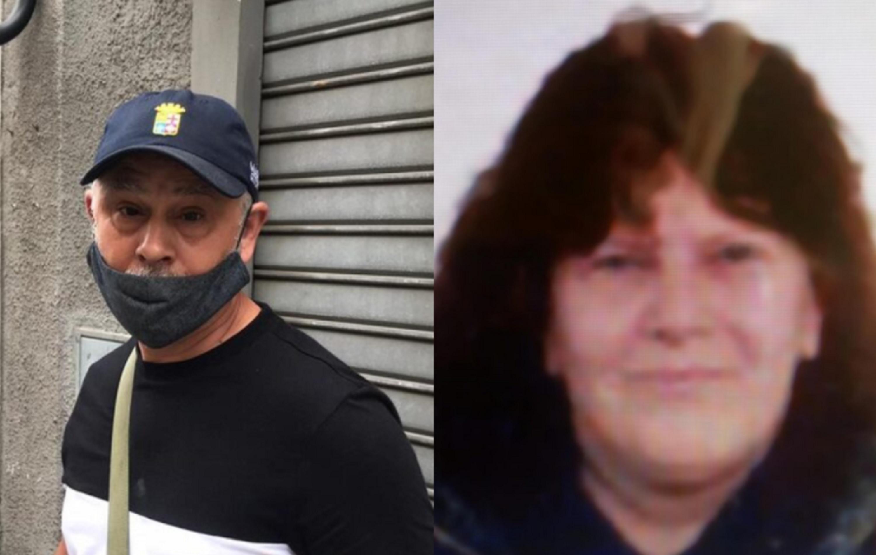 A sinistra Youssef El Haitami, accusato di omicidio. A destra la vittima, Ginetta Giolli