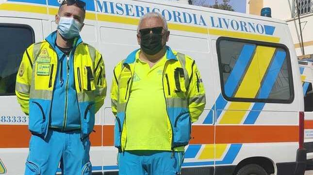 I due volontari partiti per aiutare i profughi