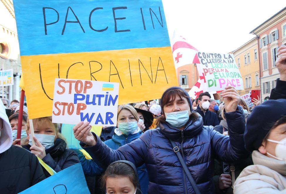 Alla manifestazione di Firenze parlerà anche il presidente dell'Ucraina