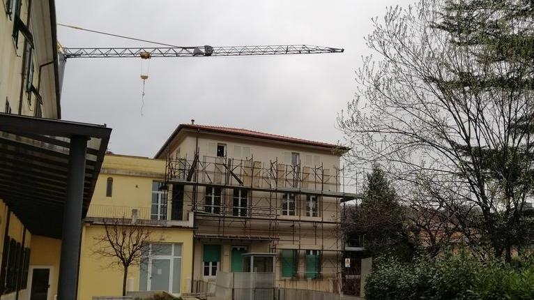L'esterno della Rsa ristrutturata