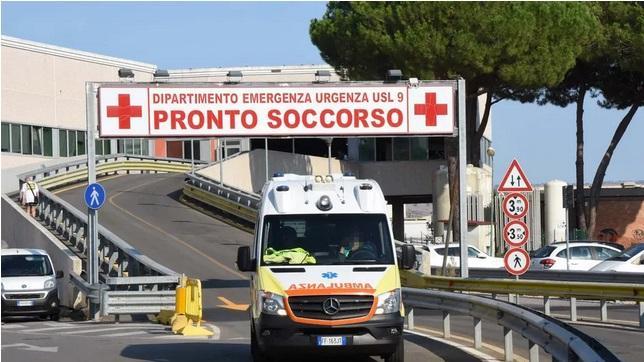 L'ingresso del pronto soccorso
