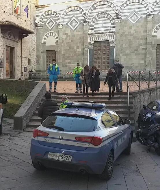 La preside Pastacaldi viene accompagnata all’ospedale