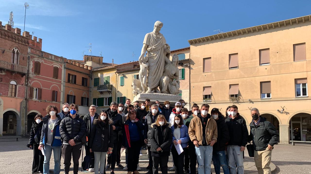 I protagonisti del progetto di “mobilità” all’estero che ha coinvolto gli studenti