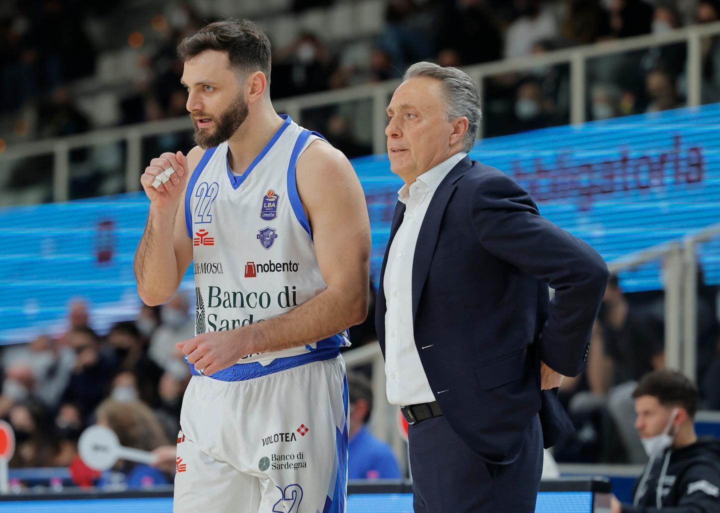 Stefano Gentile e coach Piero Bucchi