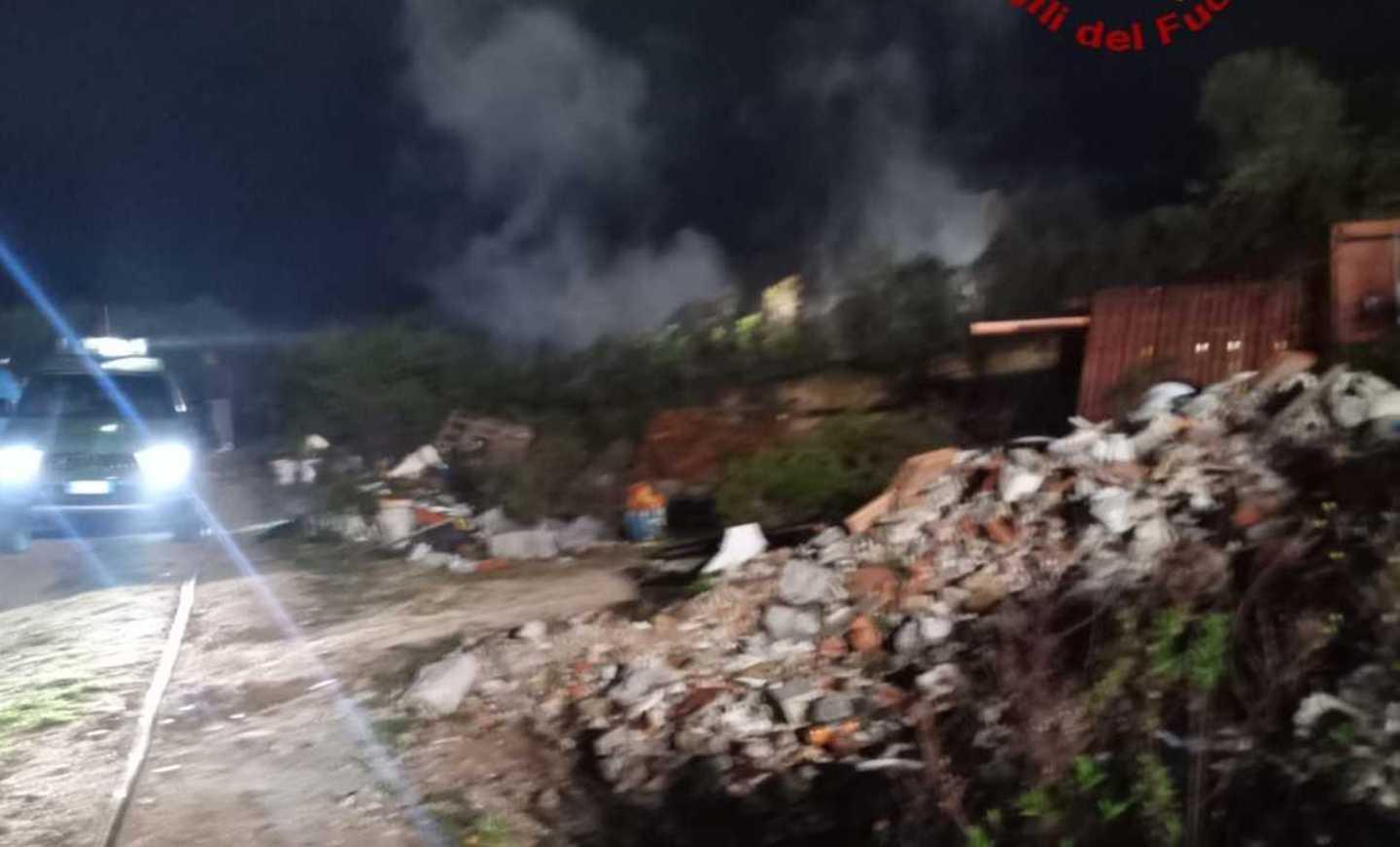 Villette a rischio salvate dai vigili