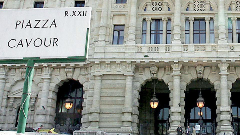 Il palazzo di giustizia , sede della Corte di Cassazione