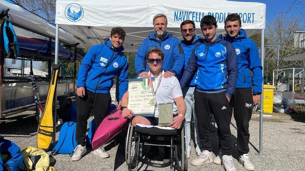 Il ventitreenne dopo la vittoria