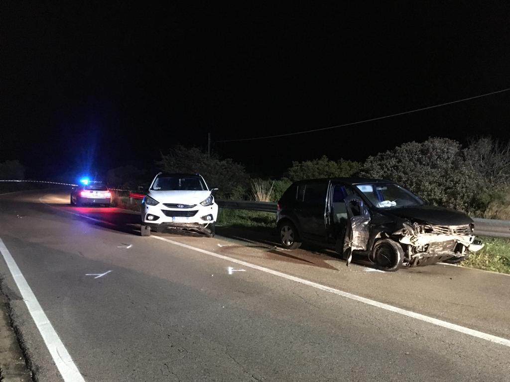 L'incidente mortale sulla Olbia-Golfo Aranci (foto Vanna Sanna)