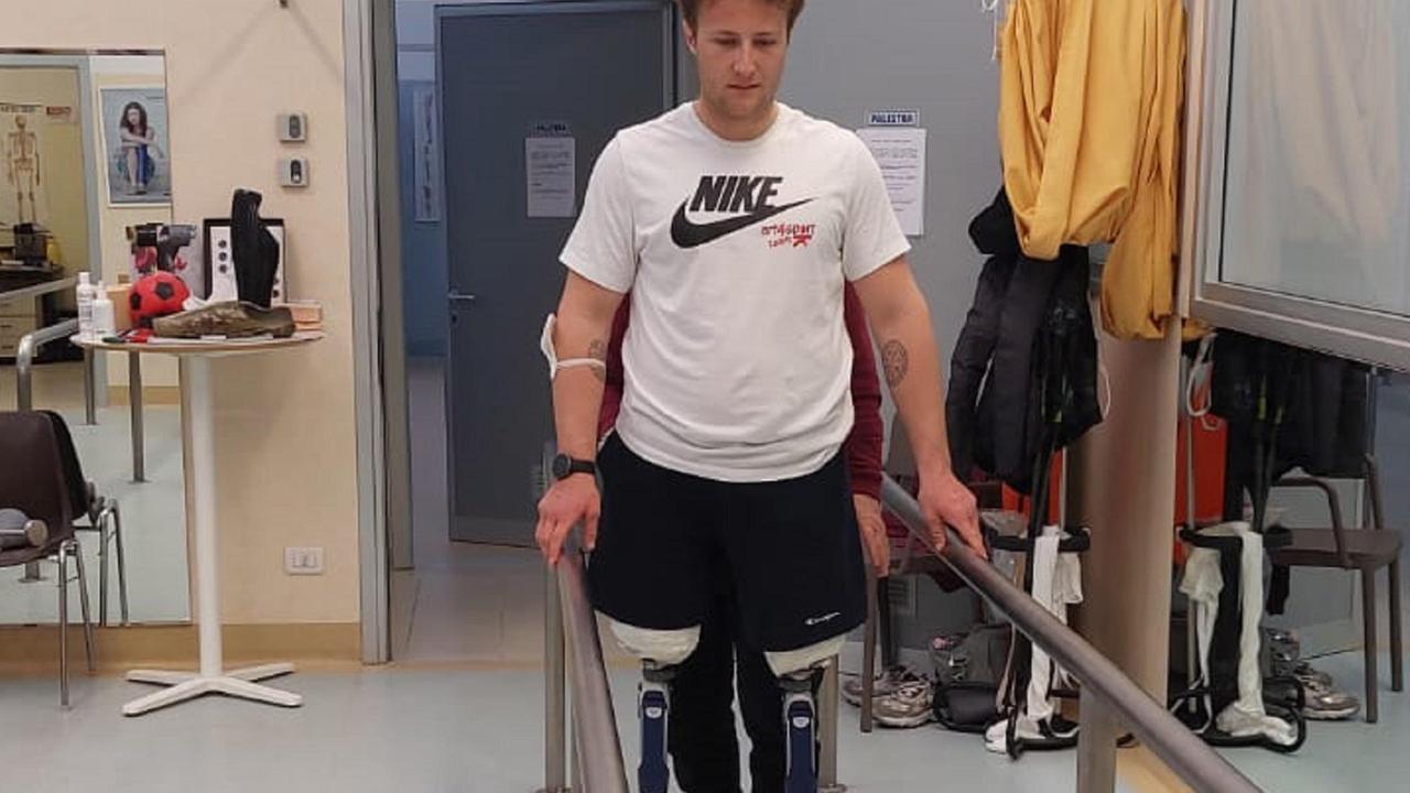 Christian testa le protesi